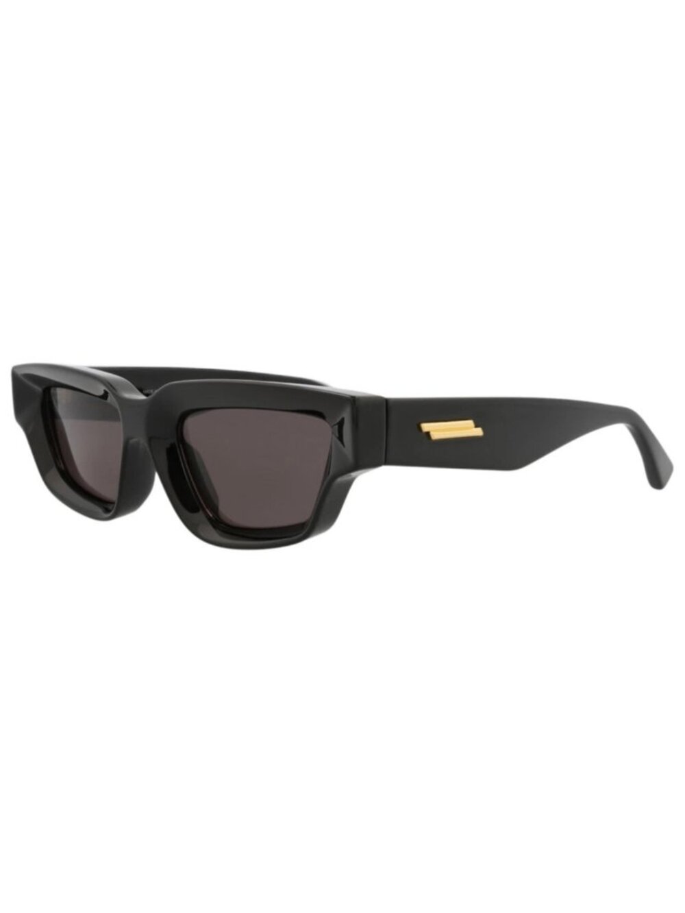 New Bottega Veneta Women's Sunglasses Cat Eye Injection Frame Unisex Black Black